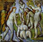 Five Bathers by Paul Cezanne